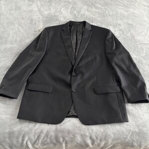 MICHAEL KORS Men‎ Wool Black Blazer Jacket Suit Coat Two Button Size 50R